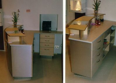 Empfangstheke Glanz&Gloria